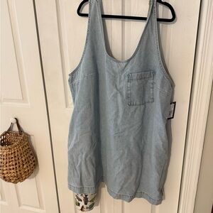 Light Blue Denim dress NWT